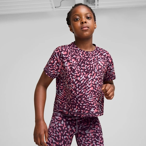 PUMA: Lille favoritt-T-skjorte for store barn! Tog og stil, klar for eventyr!