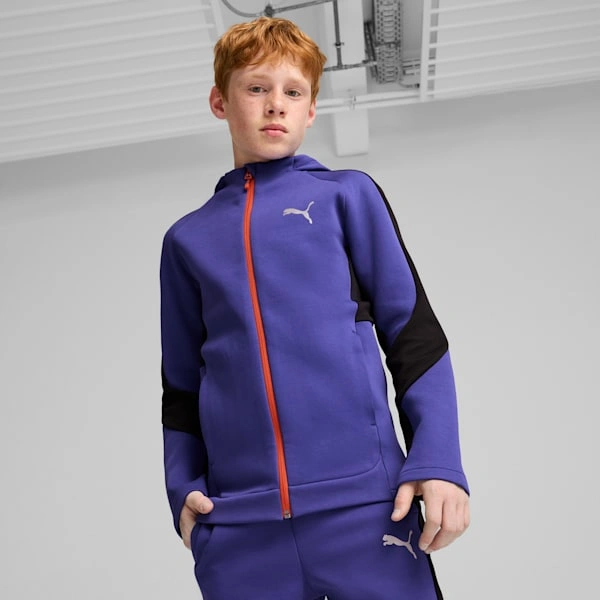 EvoStride: Puma Barn Hoodie – Komfort og Stil for Eventyrlystne Barn!